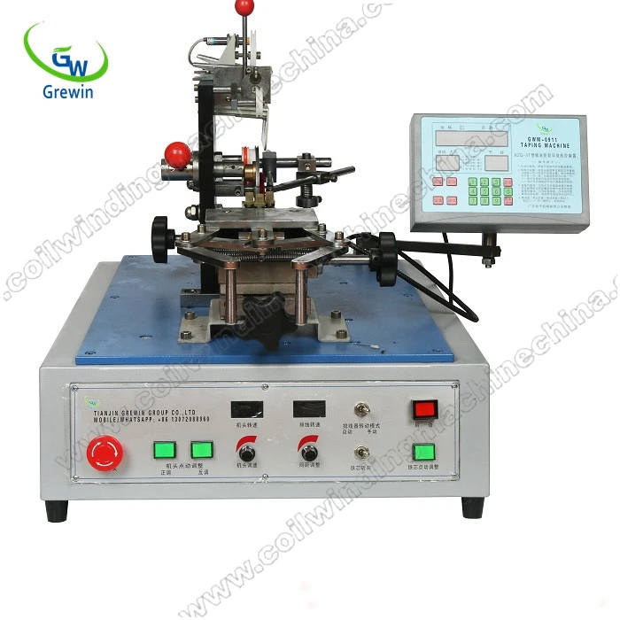 

GWM-0911 Automatic Toroidal Winding Machine for the production of toroidal transformers and inductors