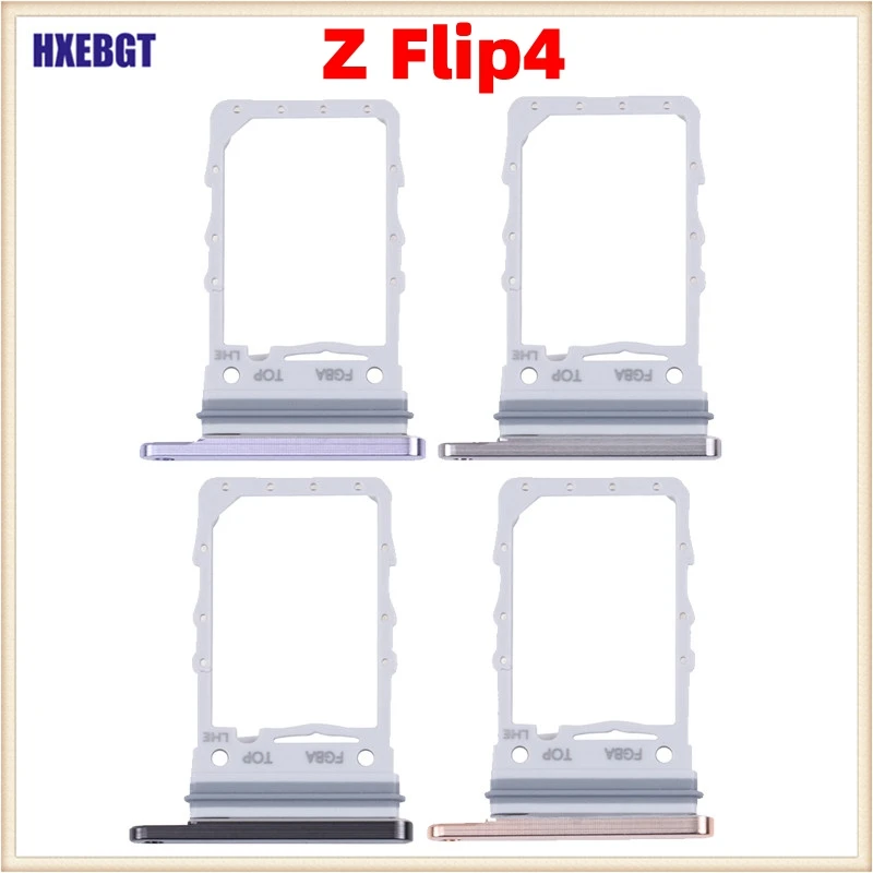 Лоток для Sim-карты Samsung Galaxy Z Flip4 F721 держатель двух Sim-карт слот запасные части -