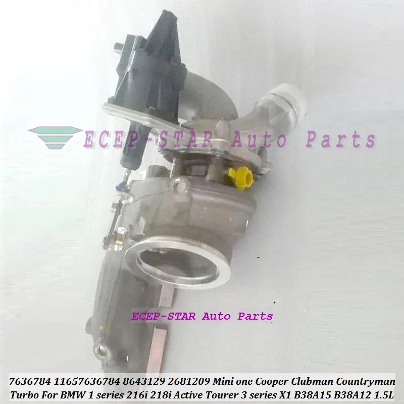 Турбо XS51 7636784 8600045 11658600045 11658643129 11652681209 Для Mini Cooper S X One B38 F54 L3 1.5L F55 F56 F57 R55 R56 R57