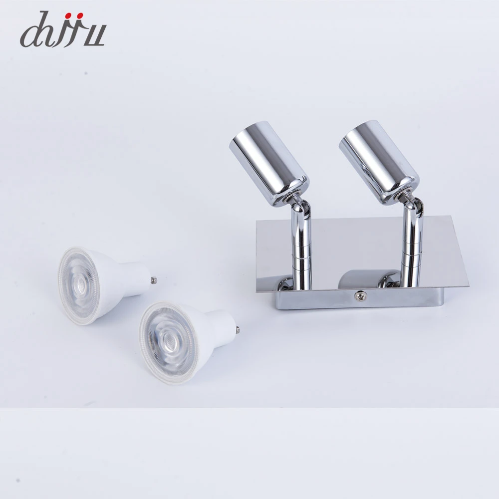 

1/2/4/6 heads up down rotatable LED WALL sconces lamp angle adjustable stair corridor kitchen bedside wall light GU10 spotlight