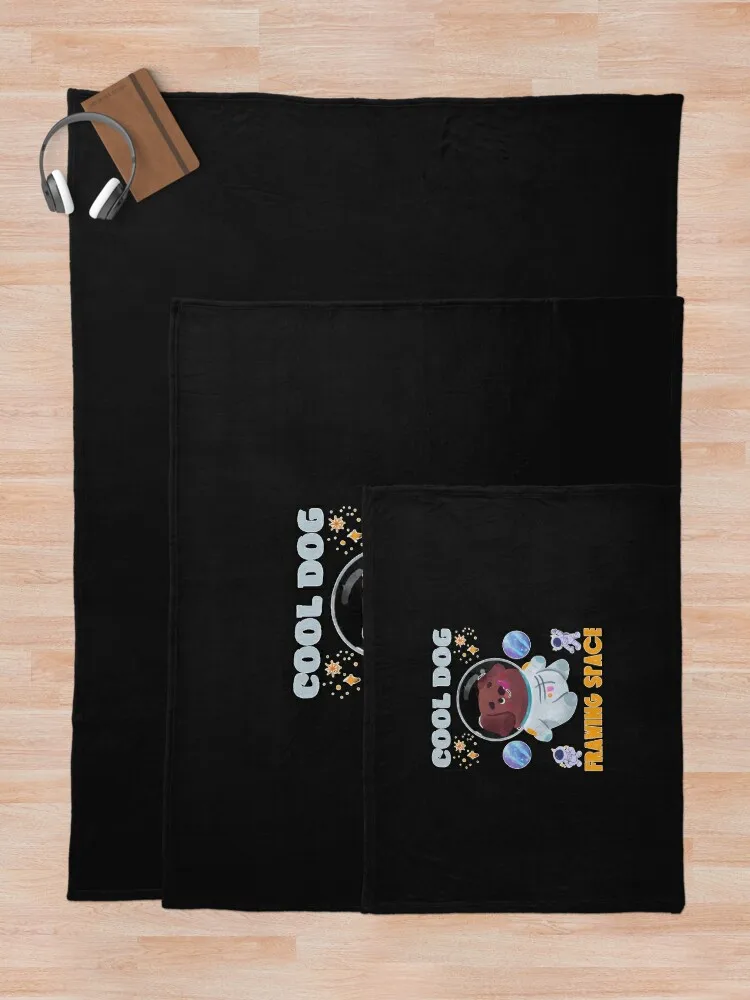 Прохладное пространство для рисования собаки (3) Одеяло дивана одеяло волос милые