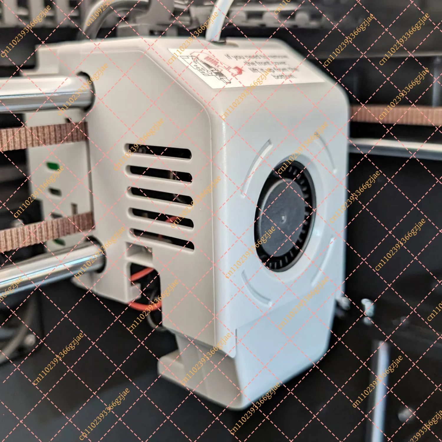 Передняя крышка с турбовентилятором для 3D-принтера QIDI Tech Q1 Pro, запасные части для печатающей головки (art.: 3920db00bc919) - 3920db00bc919