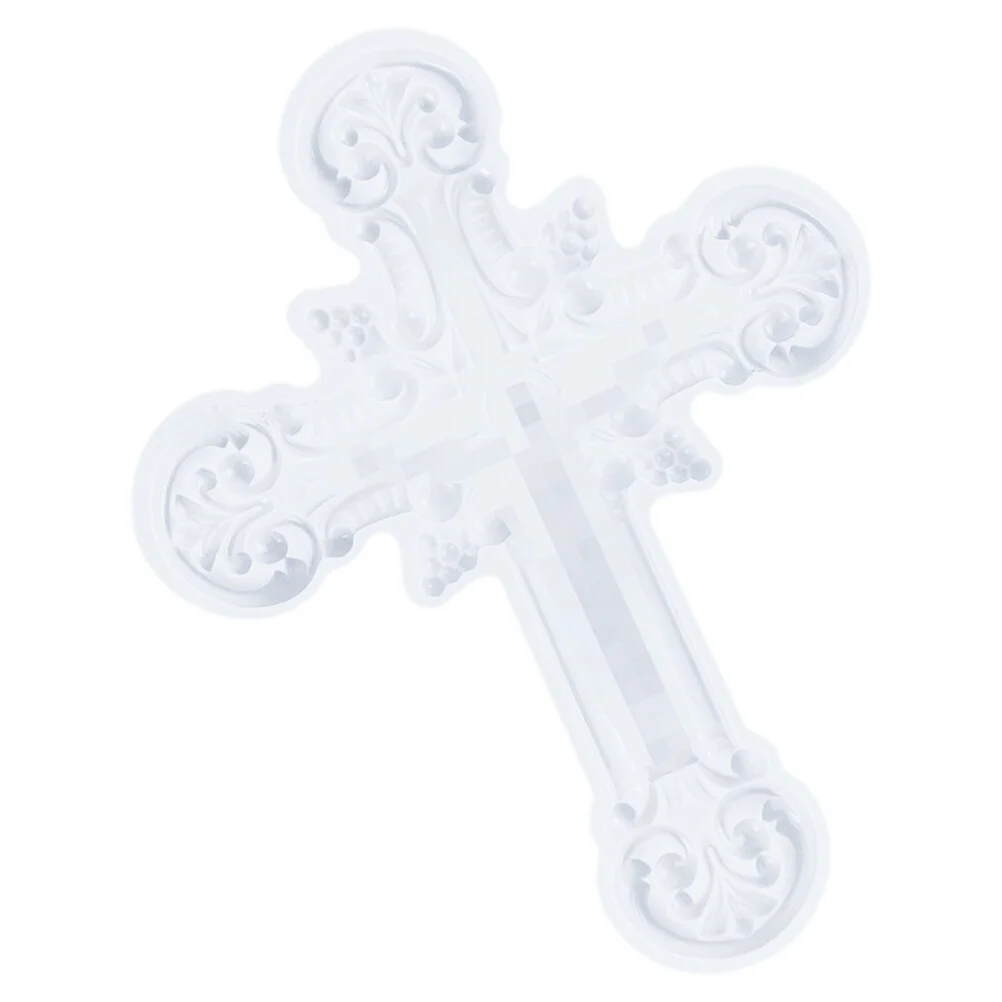 Cross Shaped Epoxy Silicone Mold DIY Cross Shape Wall Ornament Mold Handicraft Silicone Mold