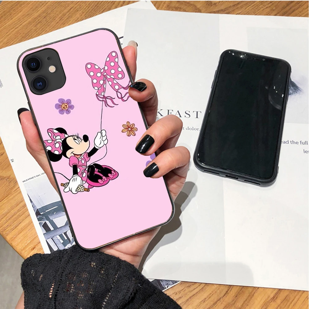 SM-48 Minnie Silicone TPU чехол для Realme 2 3 3i 5 5i 5s 6 6i 6s X X2 XT Pro Lite мягкий