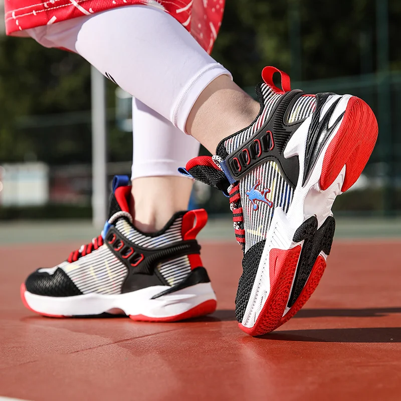 Brand Children's Shoes Kids Sneakers Boys Basketball Shoes Children Sneakers for Boys Girls Basket Footwear SpringTenis Infantil