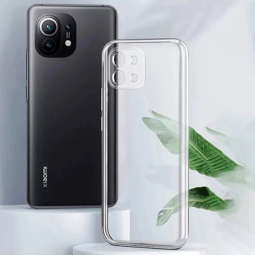 

Transparent Case For Xiaomi Mi 11 Lite Pro 11T 10T Pro 9 8 6 MIX 2S 3 4 For MI 12 Note 10 CASE Clear Soft Shockproof Back Cover