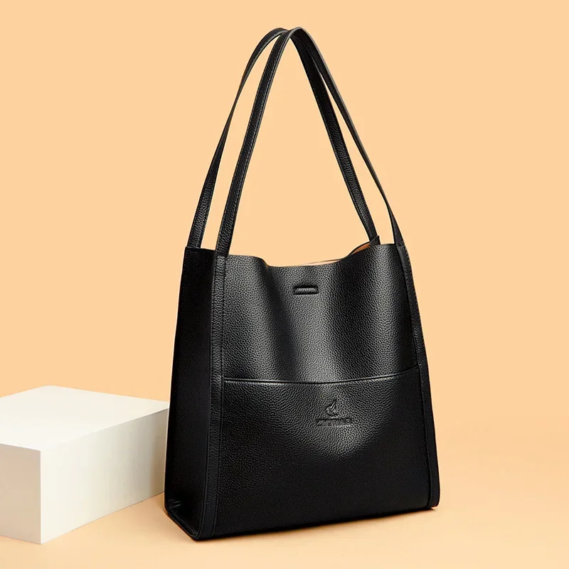 12-дюймовая (30 см) высококачественная роскошная женская сумка на плечо простая