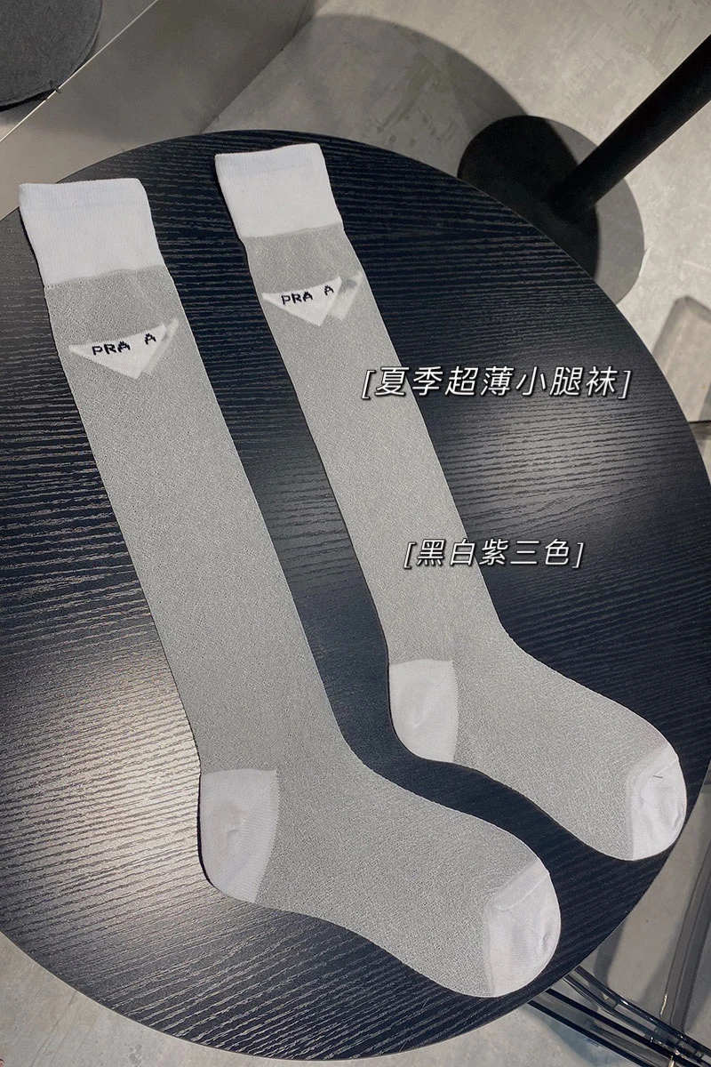 Women new golf socks cotton breathable knee high socks