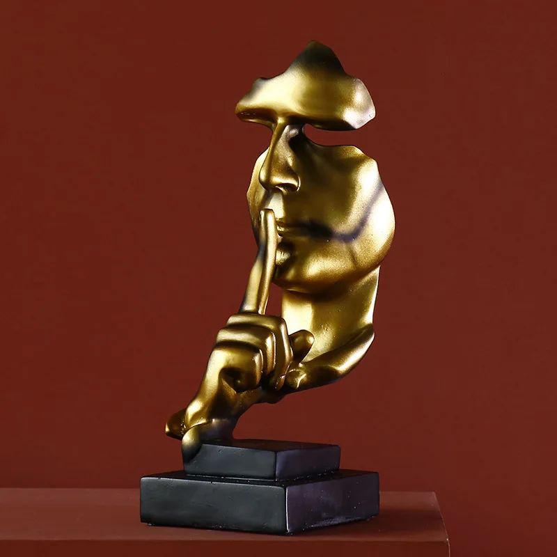 

Креативное позолоченное украшение для стола, золотое украшение для гостиной, винного шкафа, кабинета, украшение для Кабинета