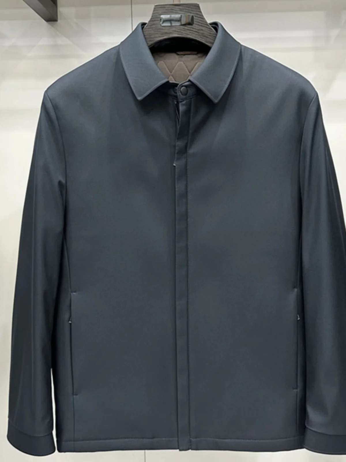 24 новая мужская куртка с хлопковой подкладкой и лацканами часть куртки шелковым