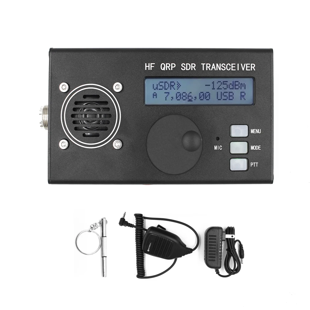 Приемопередатчики USDX HF QRP SSB/SW 8-полосные 5 Вт DSP приемопередатчики Встроенный