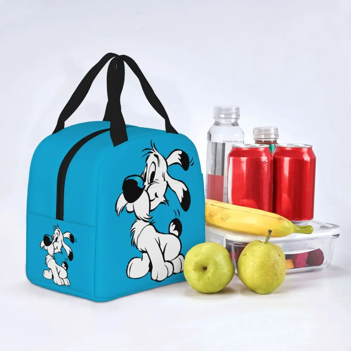 Изолированный Ланч-бокс Asterix и Obelix сумка-холодильник для собак Dogmatix Idefix Ideafix