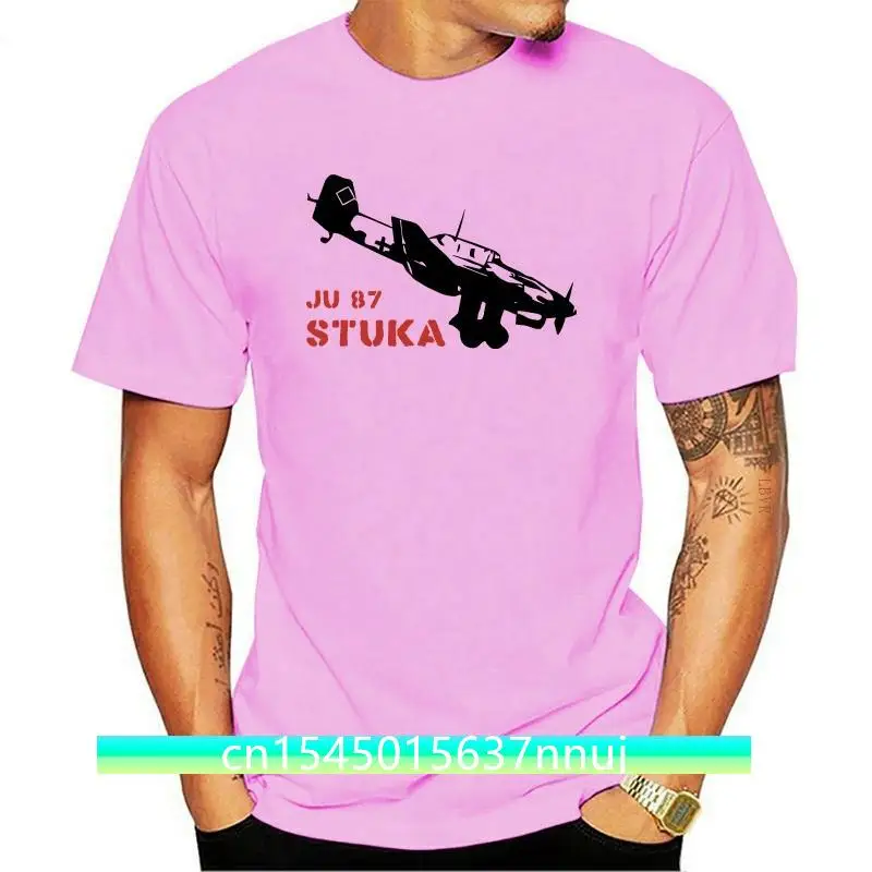 

Новинка, ALFASHIRT Stuka Ju 87, летательный аппарат ВВС, Авиатор для дайвинга, простая хлопковая футболка с коротким рукавом, футболка