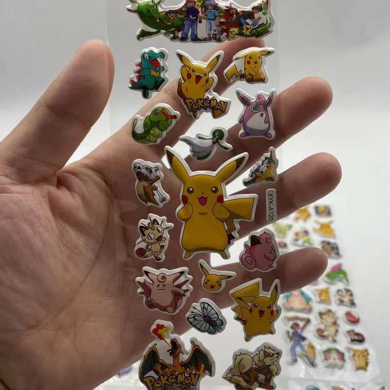 10 шт. милые 3d-наклейки hello kitty в виде пузырей | Наклейки