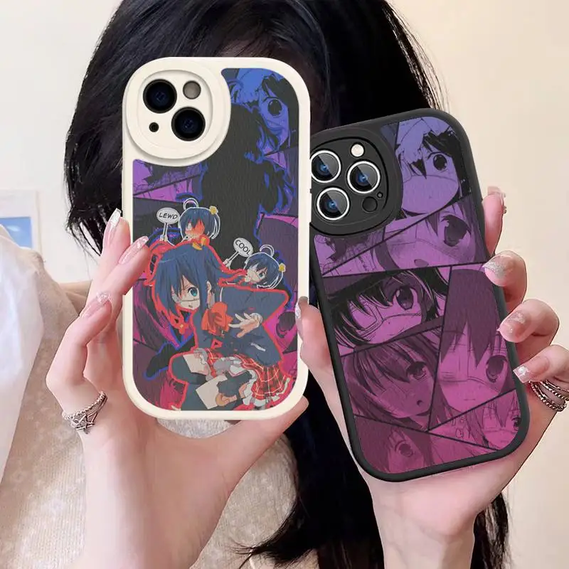 

Cute Takanashi Rikka Phone Case Hard Leather For iPhone 14 13 12 Mini 11 14 Pro Max Xs X Xr 7 8 Plus