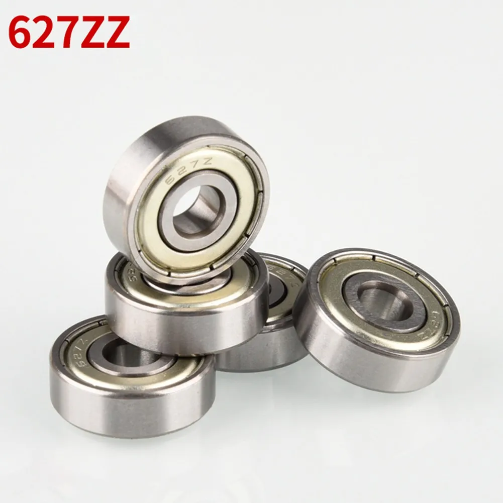 

2pcs High Speed Silent Bearing 627ZZ 7*22*7mm Sealed Cover Thin Wall Deep Groove Ball Bearing Bike Accessories