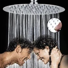 Ультратонкая насадка для душа высокого давления, 68 дюймов, квадратные и круглые лейки из нержавеющей стали, аксессуары для ванной комнаты