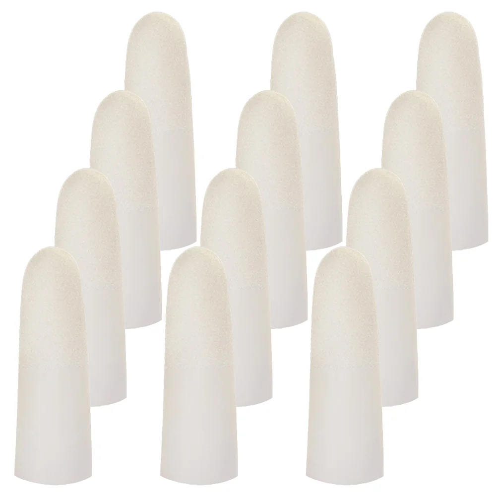

100 Pcs Anti-static Finger Covers Comfortable Non-slip Protectors Cots Emulsion Fingertips Disposable Latex