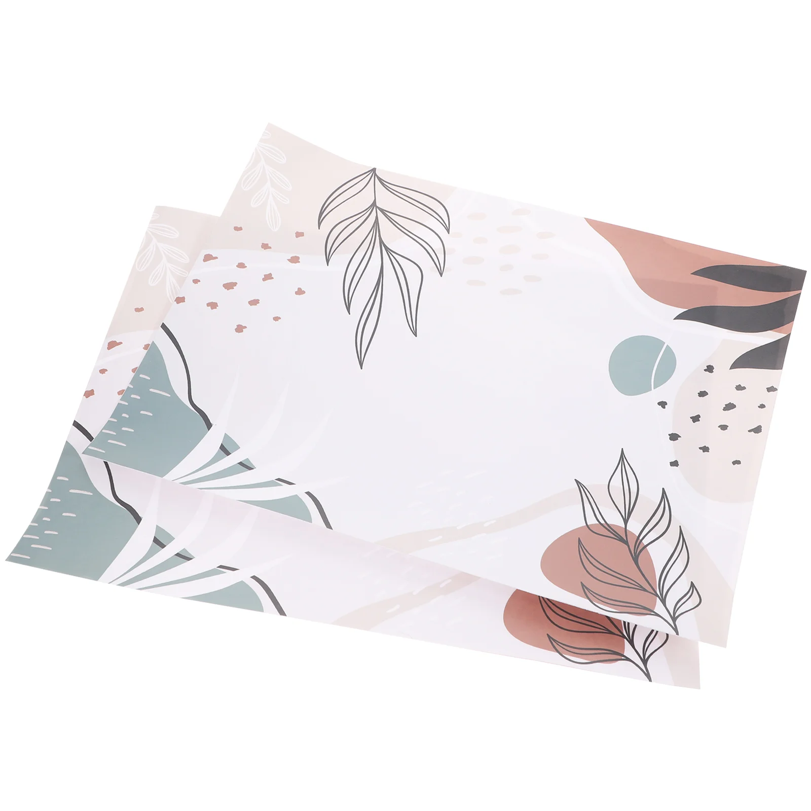 

1 Set Laptop Skin Decals Leaves Pattern PC Cover Computer Decal Protector