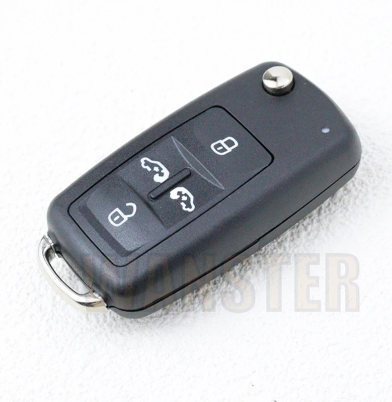 

4 5-кнопочный чехол для автомобильного ключа, корпус для VW Volkswagen Sharan Multivan T5 Caravelle MPV, сменный автомобильный складной чехол для брелока