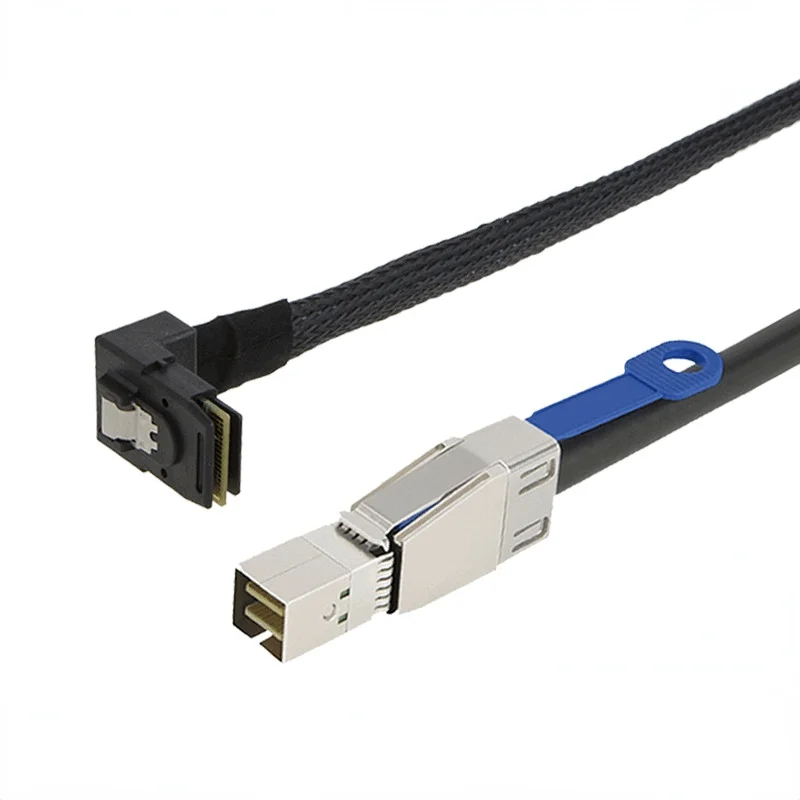 

0.7/1/2m MINI SAS HD To MINI SAS 36PIN Adapter Cable SFF-8644 To SFF-8087 Server Hard Disk Cable 12Gbps 3.33TF/1M