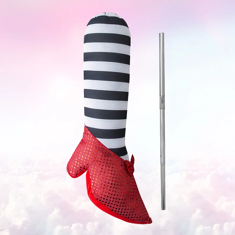 2 шт. страшный реквизит для ног в полоску аксессуары Хэллоуина товары вечеринок