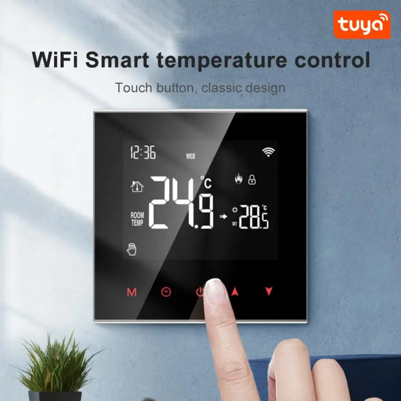

Tuya WiFi Smart Thermostat Electric Floor Heating Water Boiler Temperature Remote Controller for Google Home Alexa Yandex