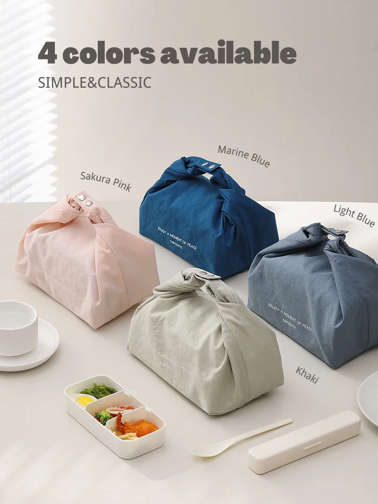 Samll Lunch Bag for Women & Men, Reusable Insulated Lunch Tote Bags, Leakproof Kids Durable Lunch Bag for Work, School, Travel