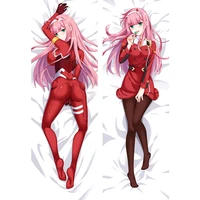 50x180cm japan anime darling in the franxx dakimakura body throw cushion pillow cover otaku cosplay daki pillowcase