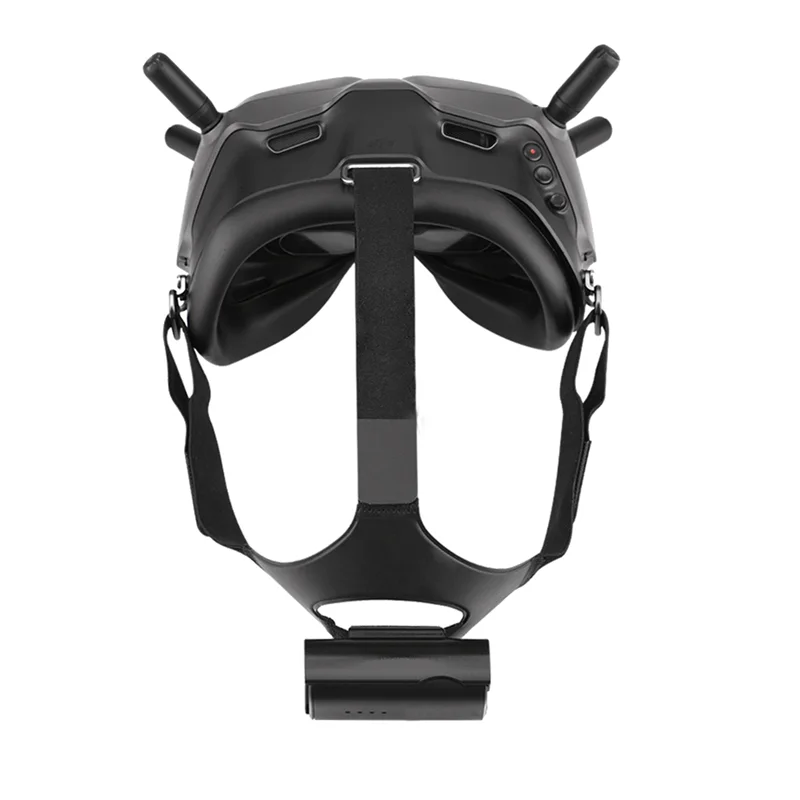 

For Avata FPV Combo Goggles V2 Battery Holder Headband Battery Storage Case Back Clip Holder Glasses Accessories