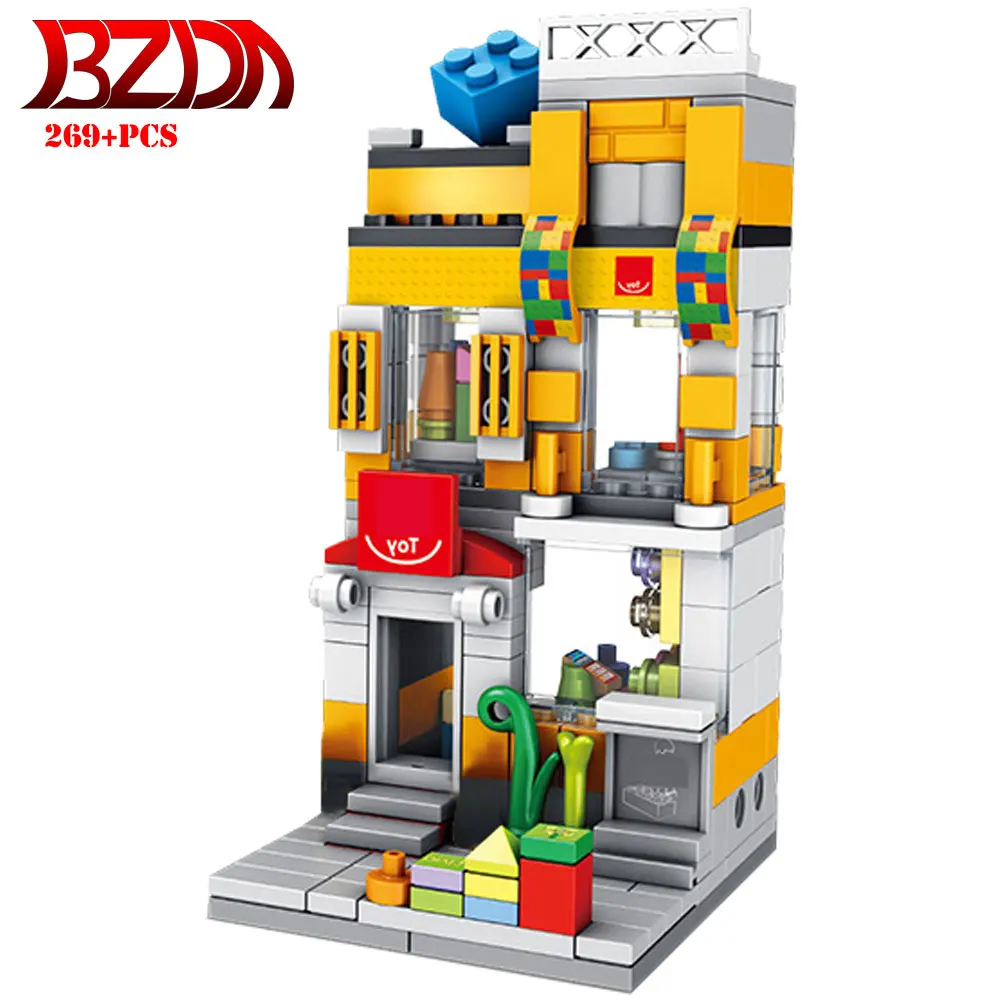 Мини-конструктор BZDA из серии Город улица | Игрушки и хобби