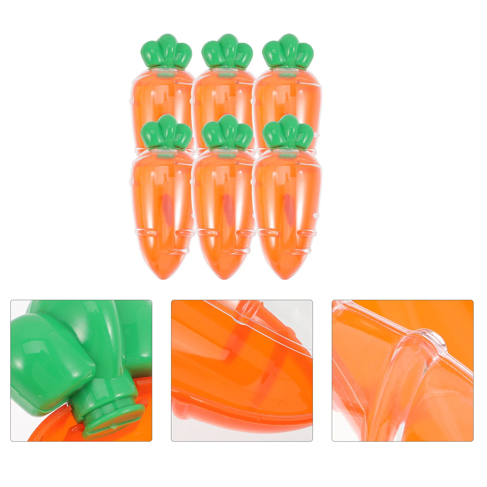 

Candy Carrot Easter Box Shaped Containers Boxes Case Chocolate Carrots Packing Party Gift Fillable Empty Faux Vegetable Eggs