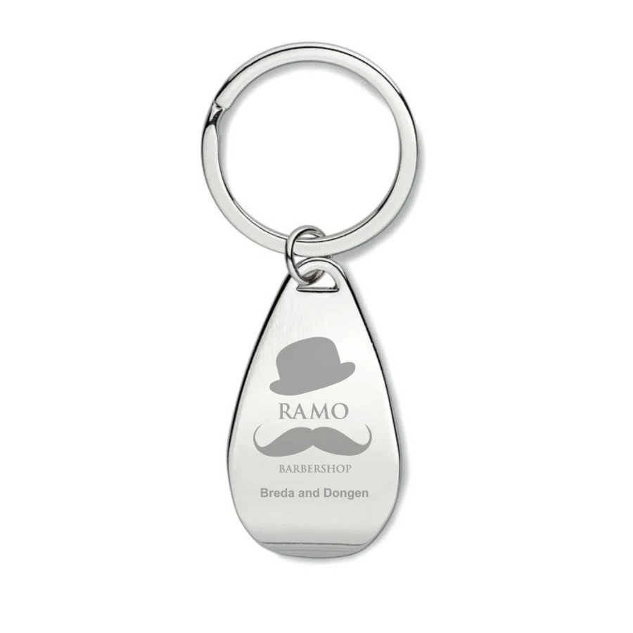 

500 Pieces Metal Keychain Bottle Opener Custom Logo