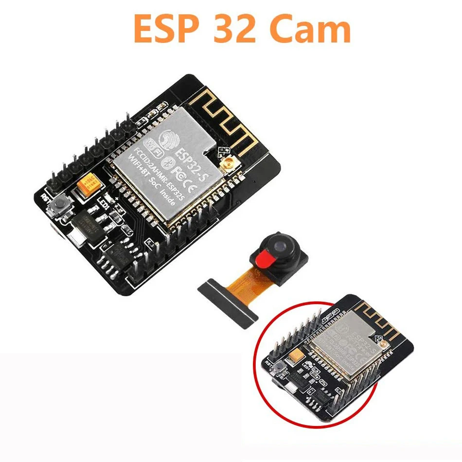 Женский модуль Wi-Fi, с последовательным интерфейсом ESP32 для модуля камеры OV2640, 5 В, Bluetooth