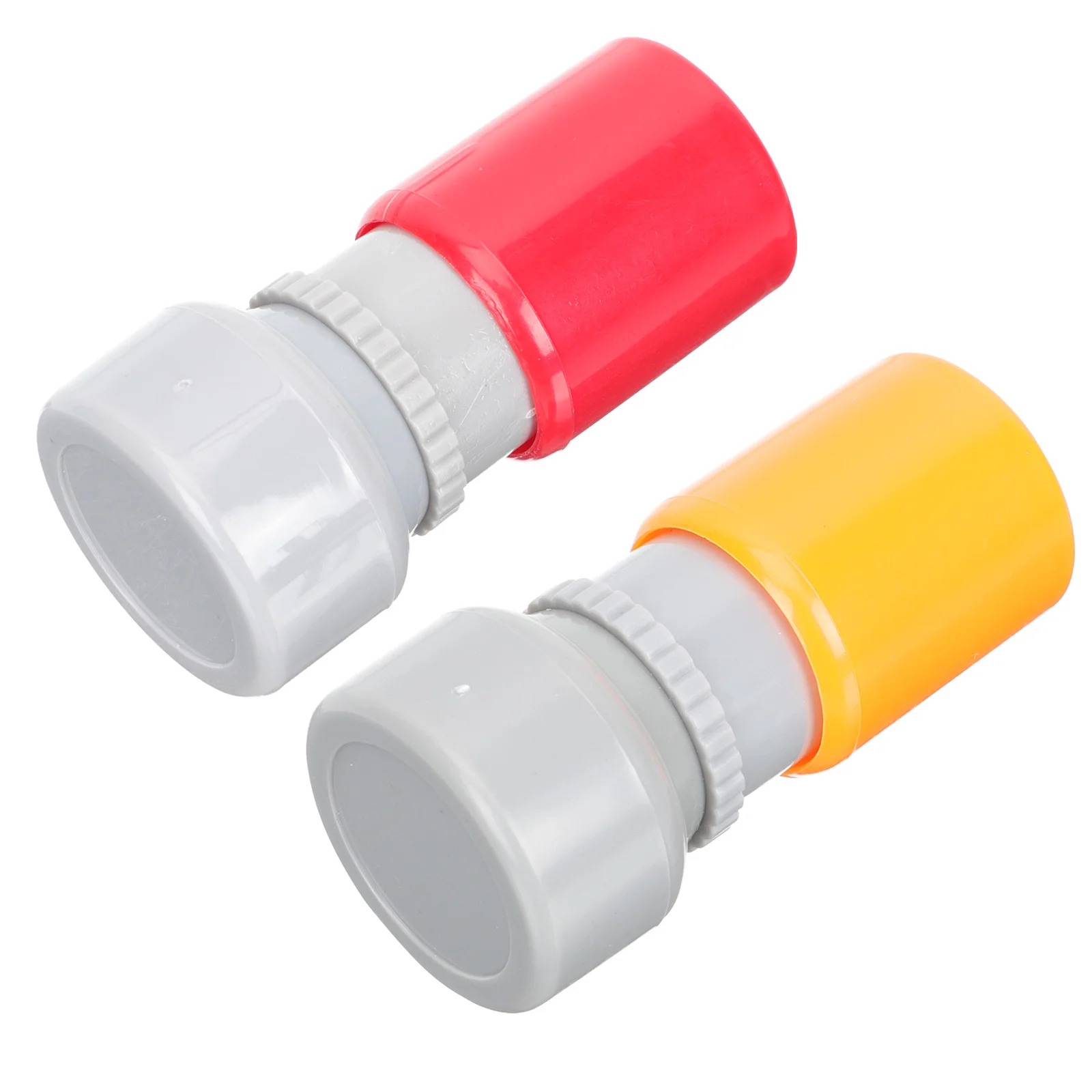 

2 Pcs Wooden Guitar Chord Stamp Hawaiian Accessories Chords Beginner Plastic Musical Instrument