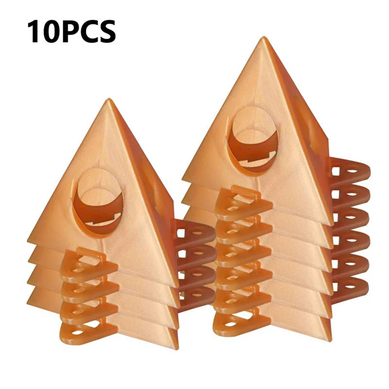 

10pcs Pyramid Stands Set Triangle Stands Paint Tool Triangle Paint Pads Feet for Woodworking Carpenter Accessories Paint Pads