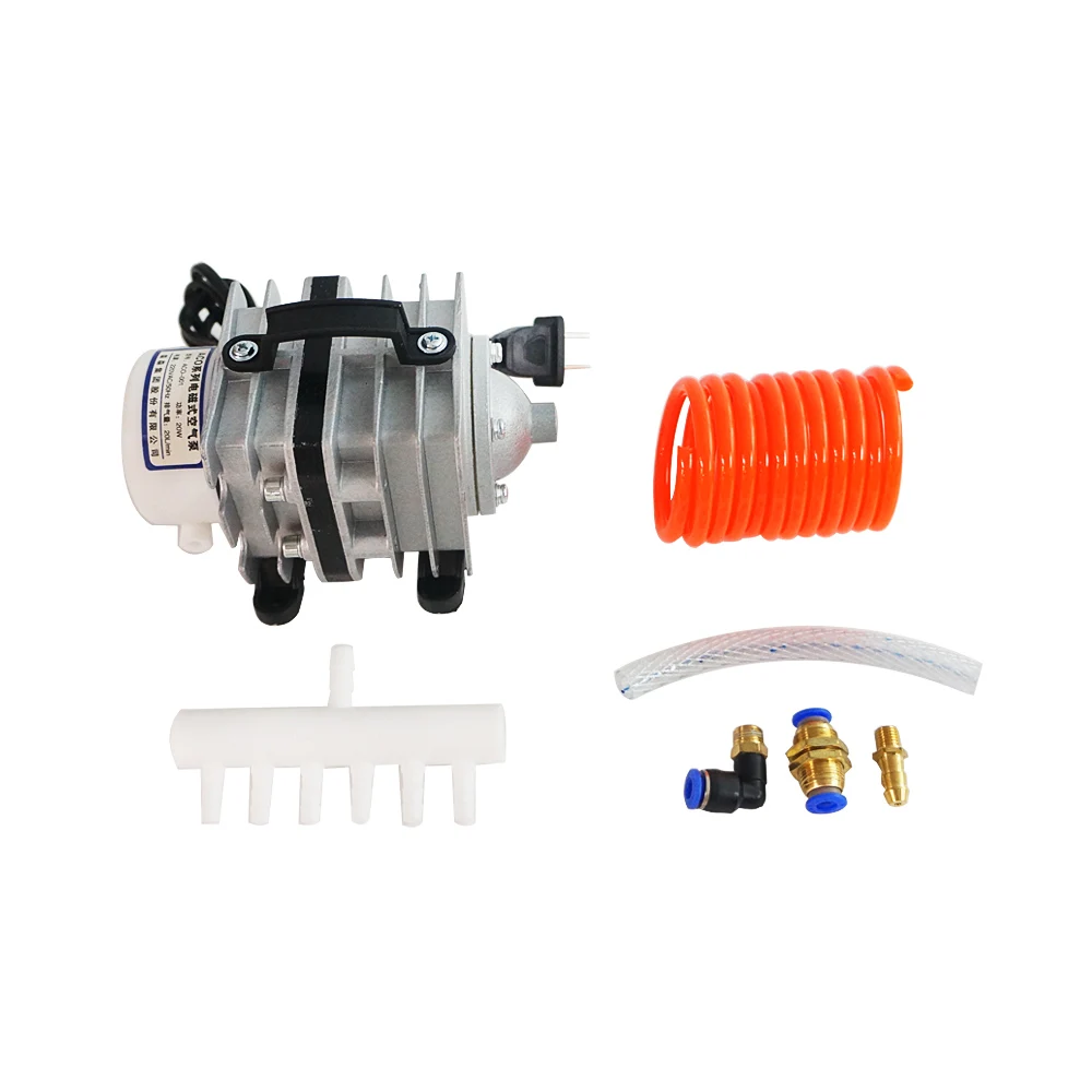 

DIY CO2 laser antiflaming system kit anti-flaming system kit with air pump air compressor for laser engraving machine