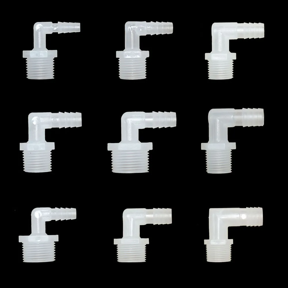 

6/8/10/11/12/14/16/18/19 мм Штекерный соединитель для шланга, штуцер, 1/2 дюйма, резьба, капельное орошение