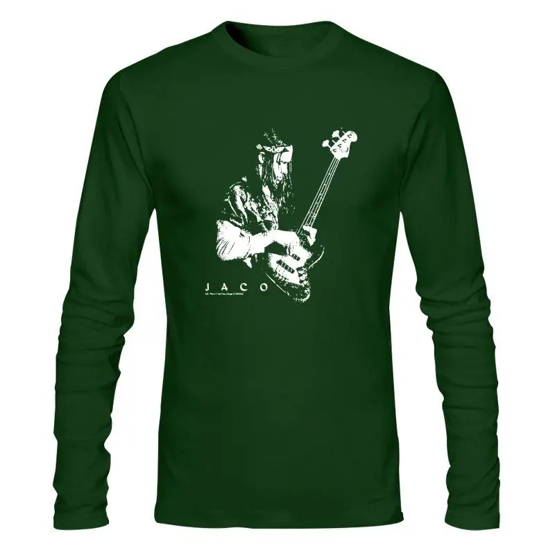 

Мужская одежда, новая мужская футболка, забавная черная футболка Jaco Пасториус, новинка, женская футболка 013054