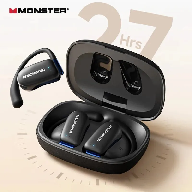 Водонепроницаемая Bluetooth-гарнитура Monster XKO07 V5.3 с поворотом на 360 ° 27 часов