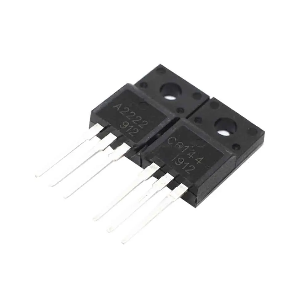 

20pcs 2SA2222 2SC6144 TO-220F 10pairs 10pcs A2222 + 10pcs C6144 TO-220