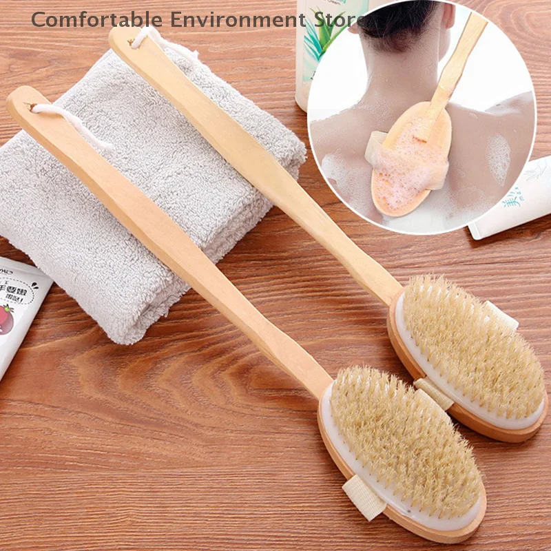 

Банная щетка TPXCKz с натуральной щетиной