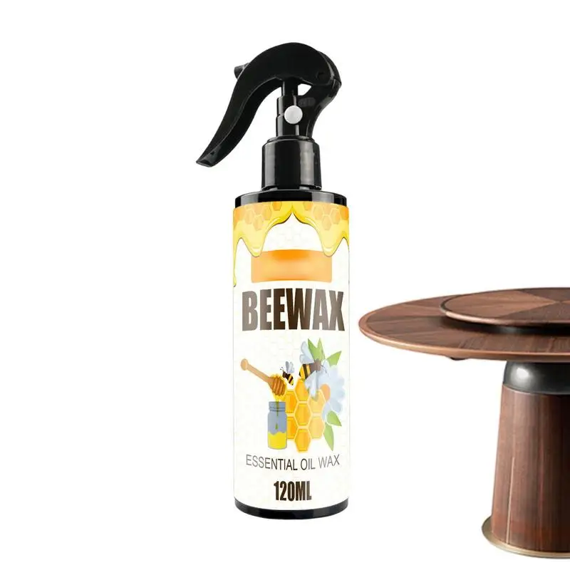 

Beeswax Spray Cleaner Wood Cleaner Furniture Polish Beeswax Cleaning Spray All-Purpose Natural Effective Beeswax Cleaning Spray