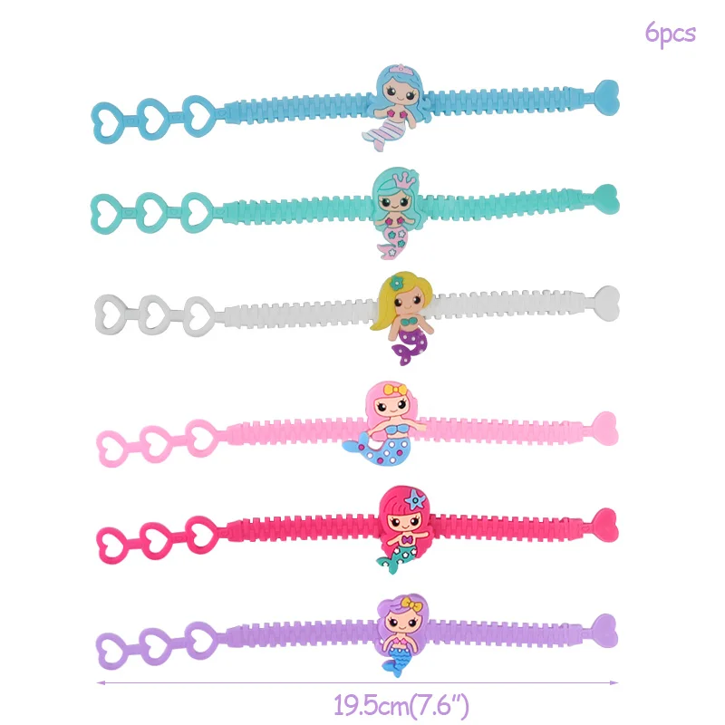 

Детские мультяшные очки, браслеты и кольца Русалочка