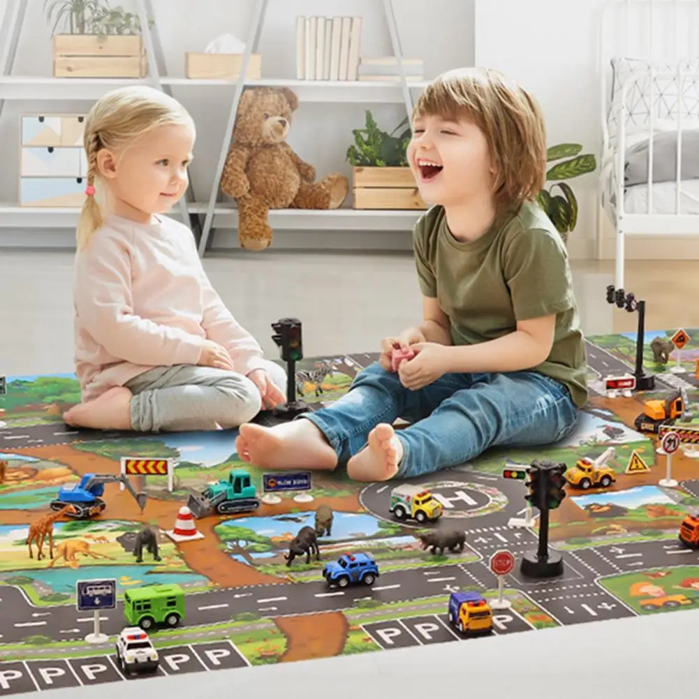 

Novel Traffic Parking Place Playing Carpet Playing Pad Comfortable Fine Workmanship