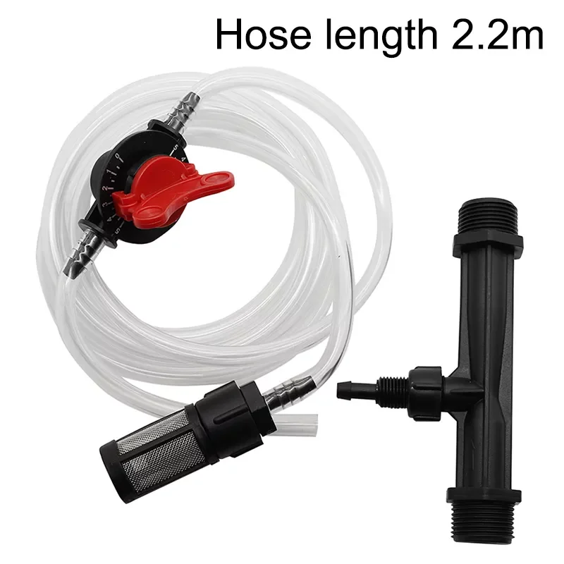 

1/2",3/4",1" Irrigation Venturi Fertilizer Mixer Injectors kit Agriculture Garden Water Tube Garden Hot Tub Spa O