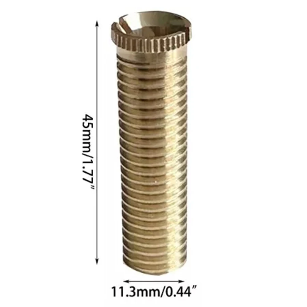 Винт сетчатого фильтра для раковины, сетчатый фильтр из чистой меди, резьбовой соединитель, болты для раковины, винт для сетчатого фильтра для умывальника