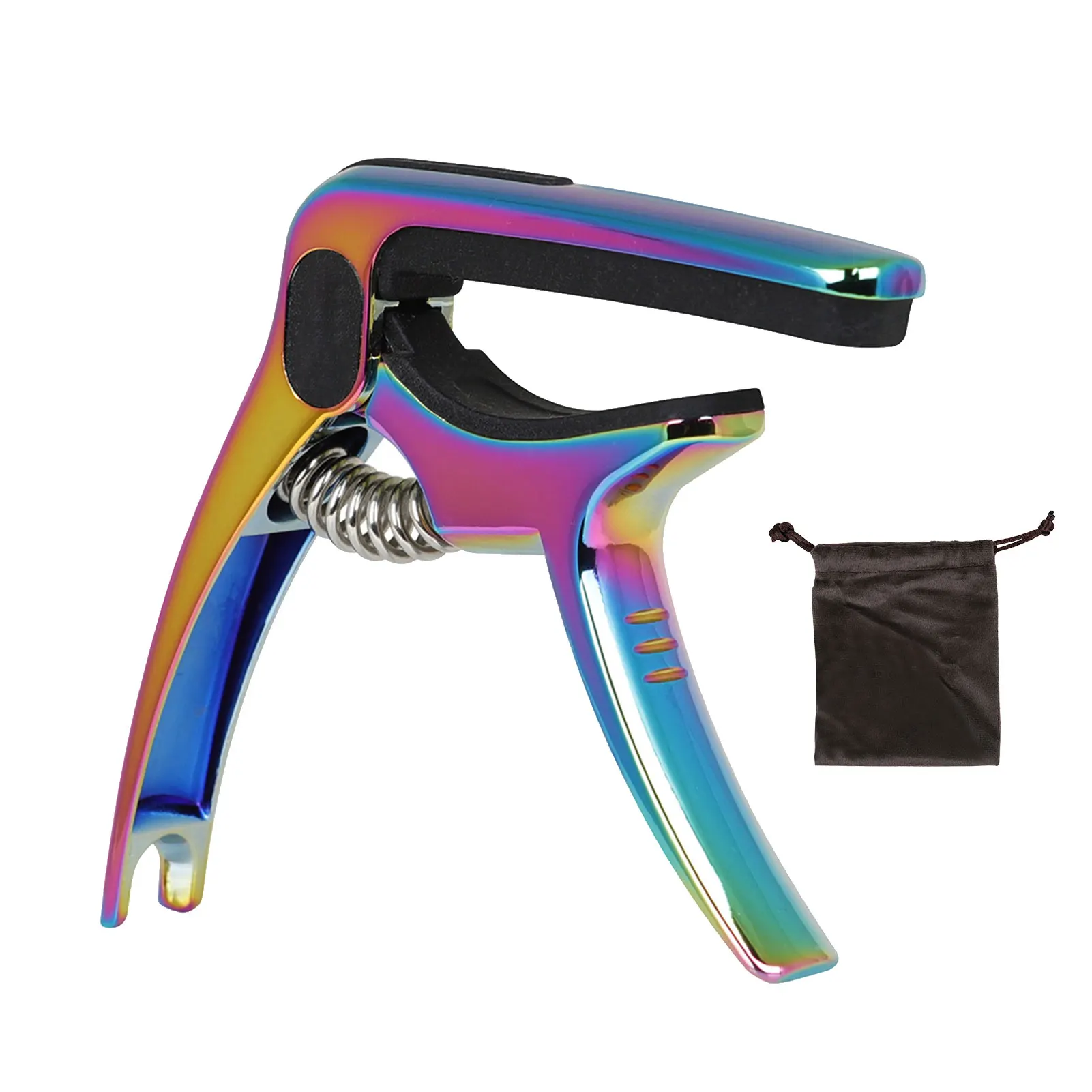 

Trigger Metal Multifunctional Bass Ukulele String Instrument Accessories Guitar Capo For Acoustic Electric Pick Holder Tension