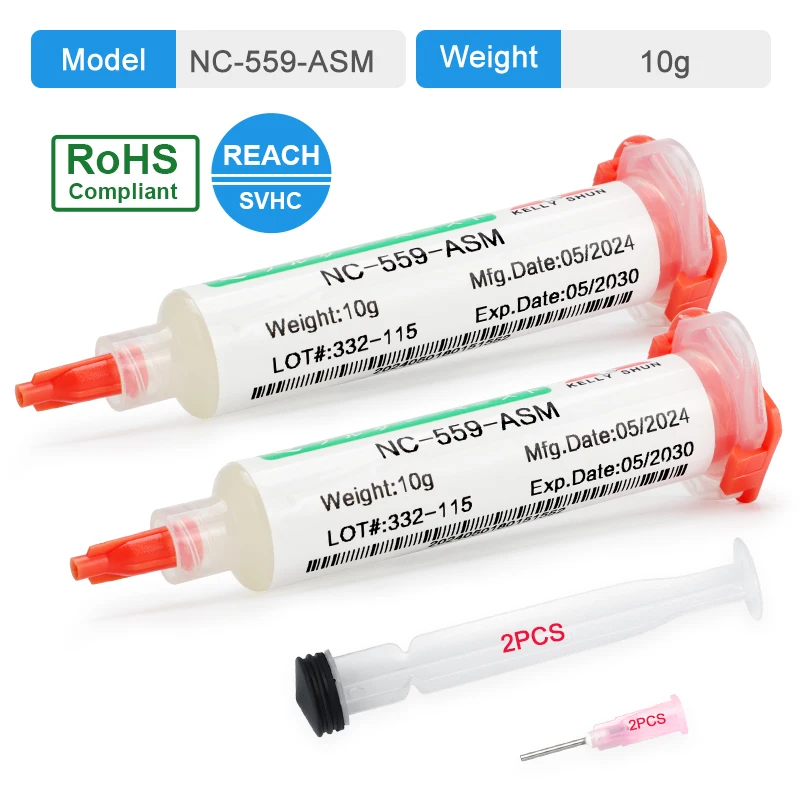 Флюс KELLYSHUN NC559 KL558 10cc