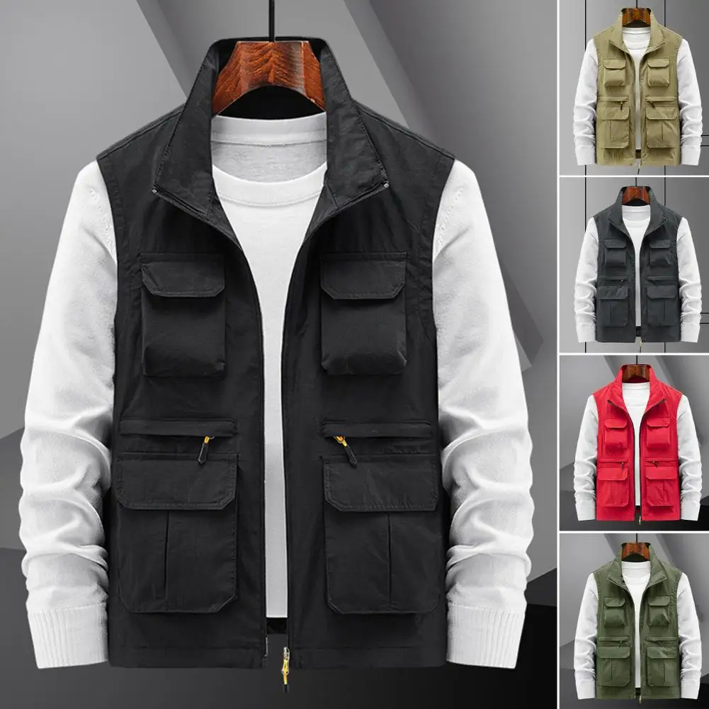 

Mountaineering Vest Popular Quick Dry Mesh Lining Vest Male Photography Vest
